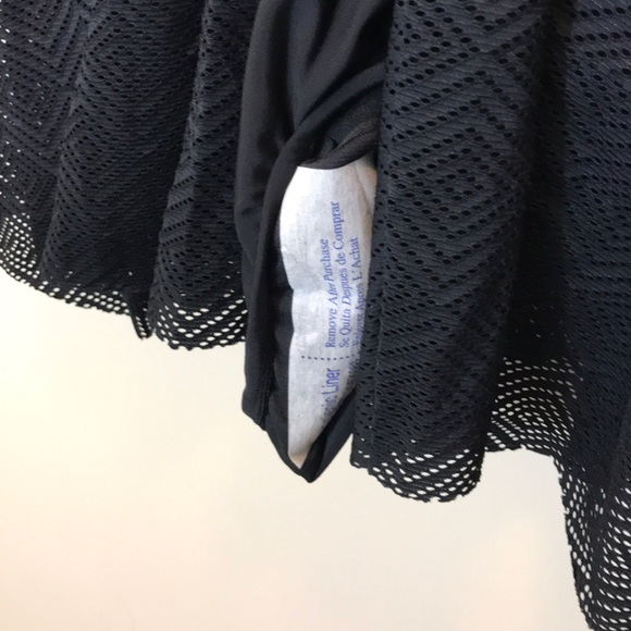 NWT Swim Solutions Black One-Piece Swimsuit - Picture 7 of 12